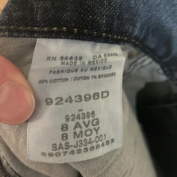 Cabela's Casuals size 8 Average Medium Wash Above-the-knee Stretchy Denim Skirt - Picture 12 of 13